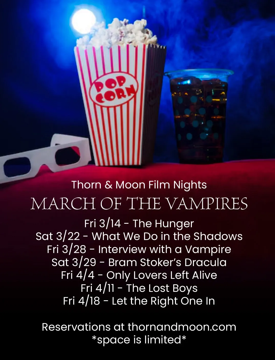 4.18.25 - Obscure Film Fridays - LET THE RIGHT ONE IN - 8pm