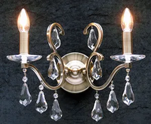 620/2 Tarlini Wall Light Antique Brass
