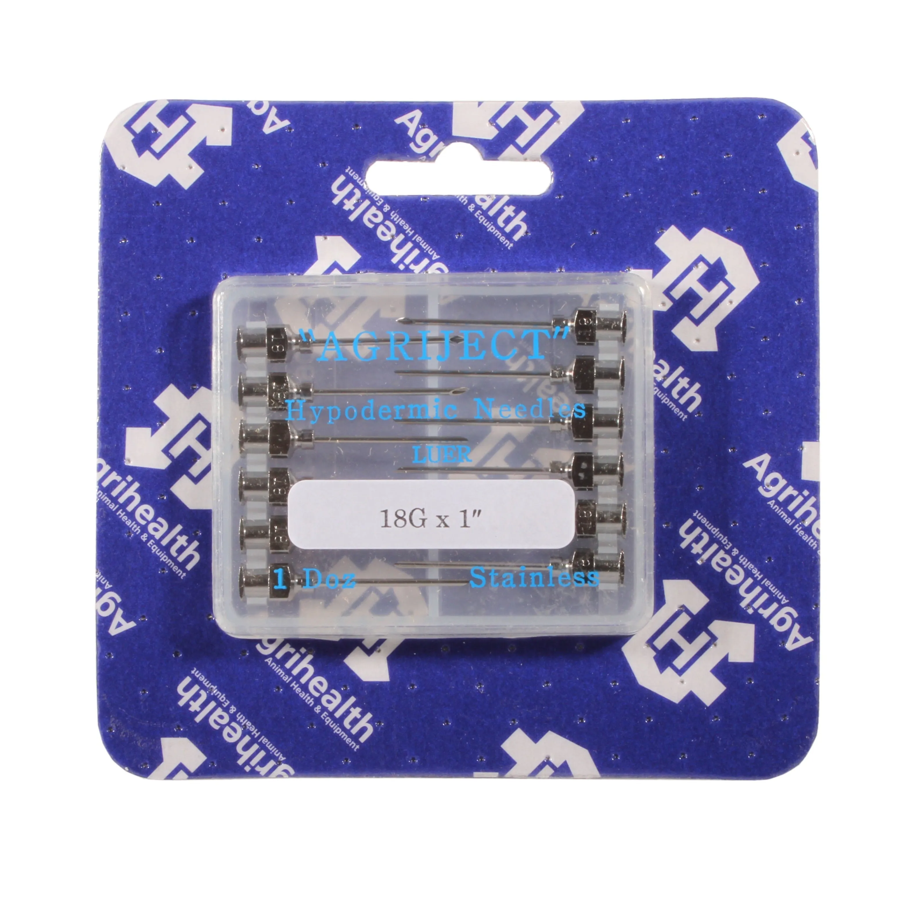 Agrihealth Luer Hypodermic Needles 12-Pack