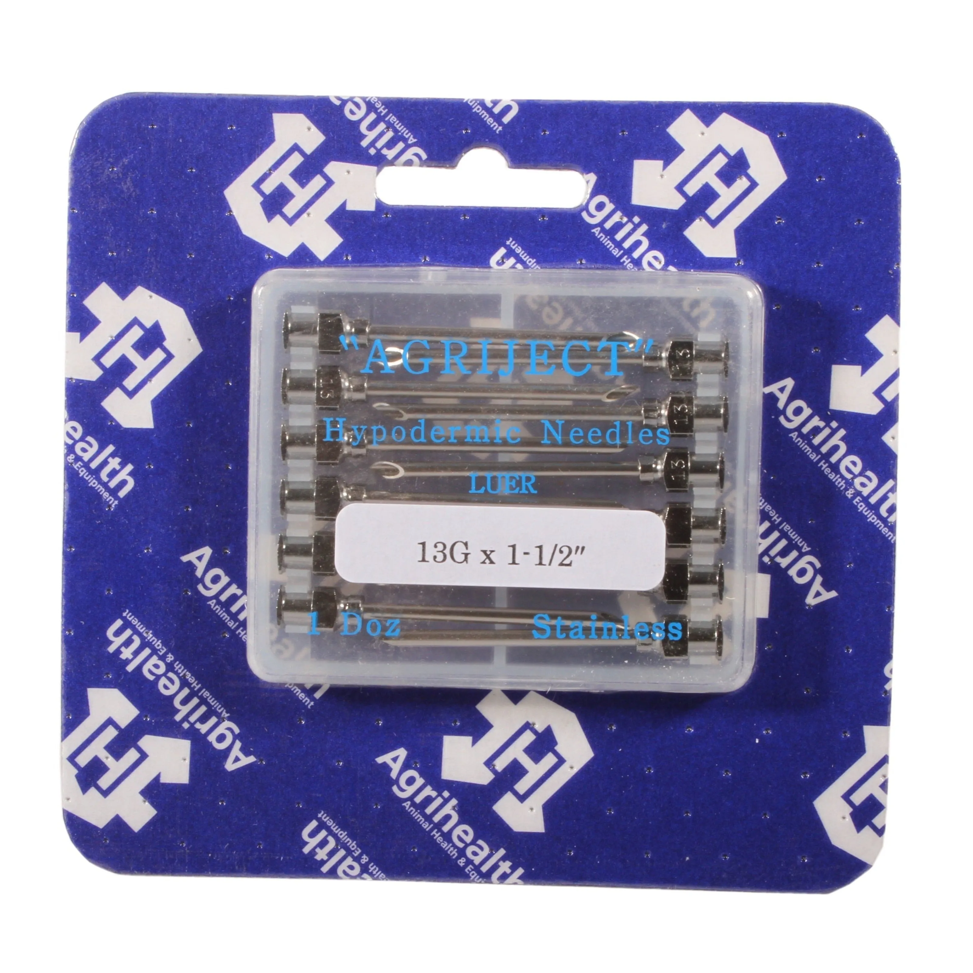 Agrihealth Luer Hypodermic Needles 12-Pack