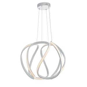 ALO862 Large Suspended Light White LED