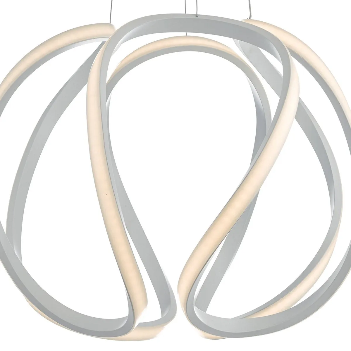 ALO862 Large Suspended Light White LED