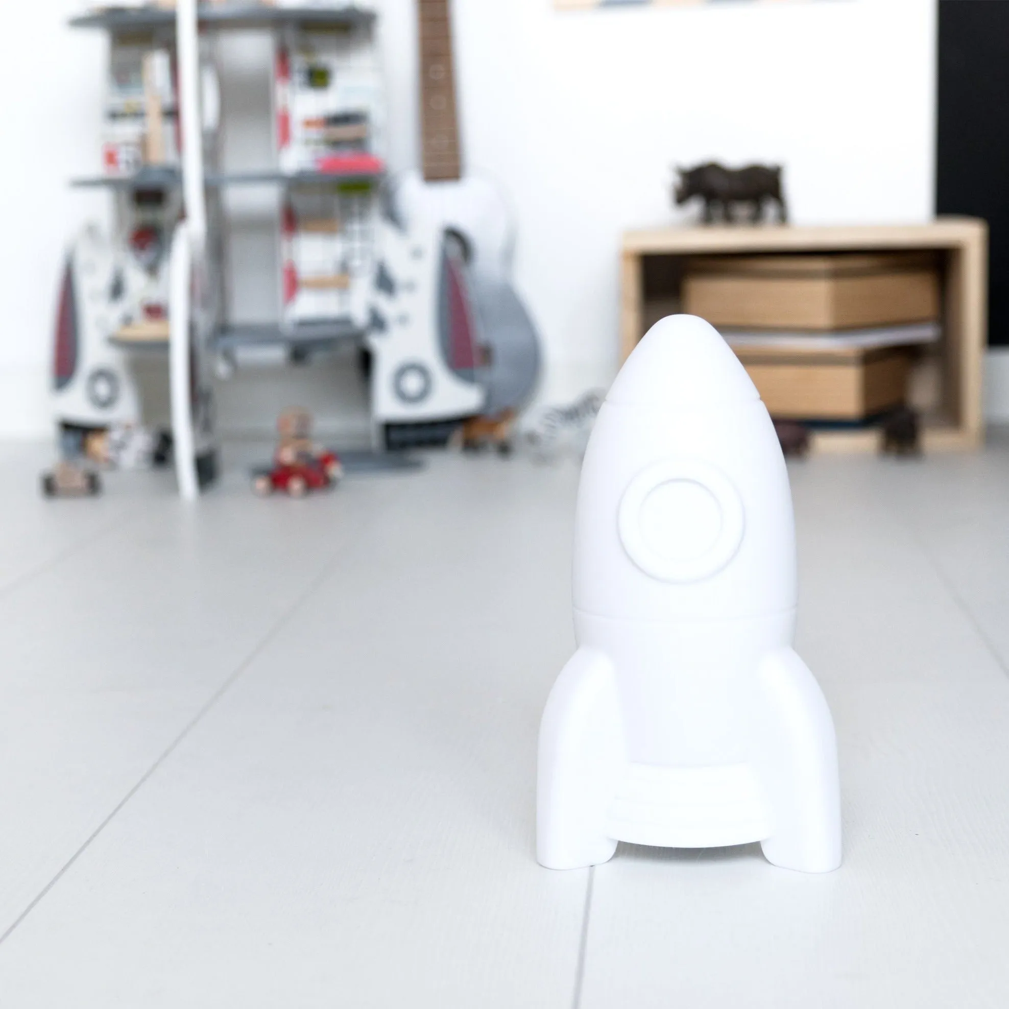 Apollo Rocket Night Light | Medium