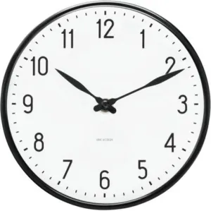 Arne Jacobsen Station Wall Clock, 16cm