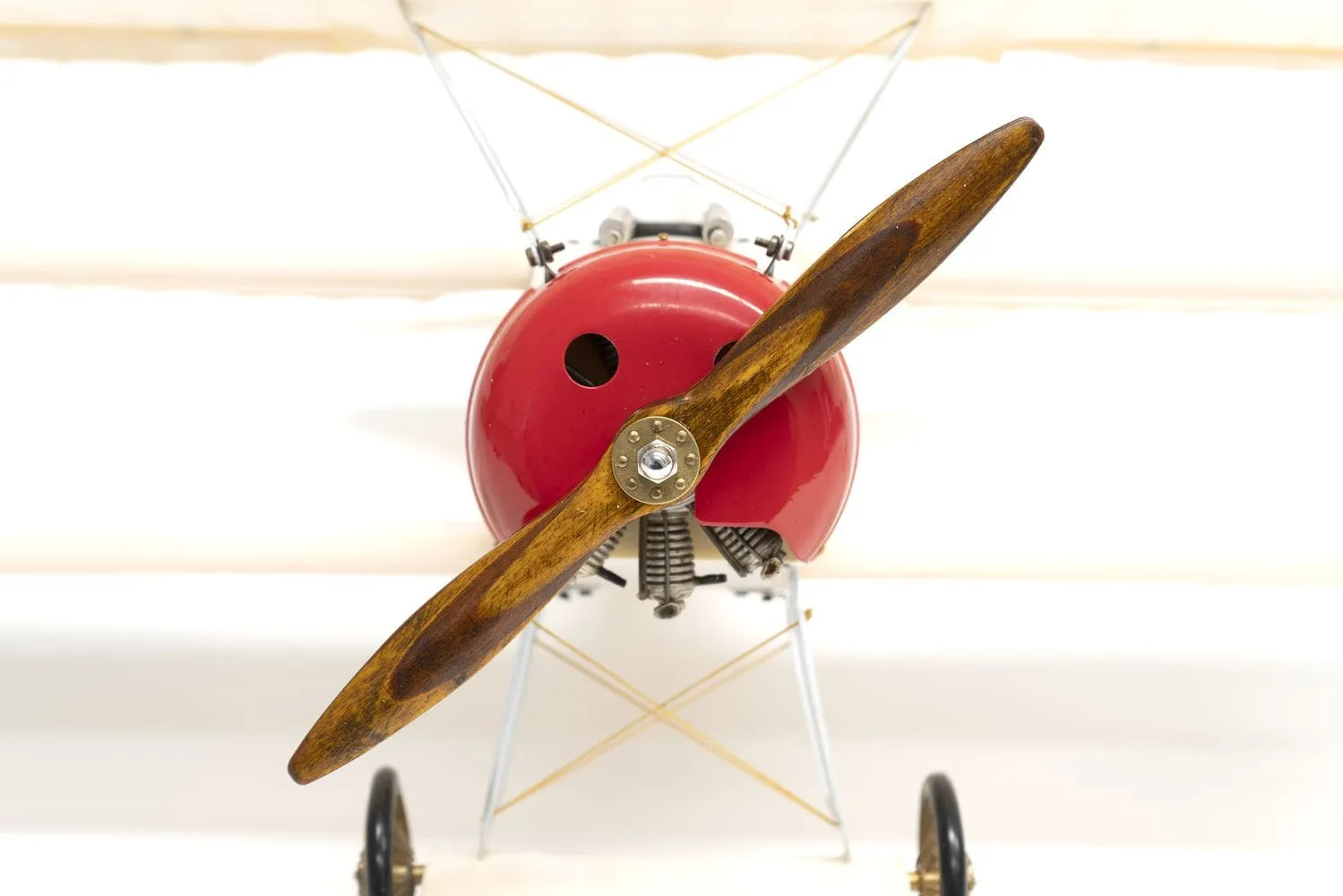 Authentic Models Triplane Transparent Airplane Model