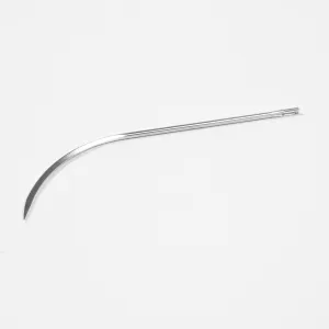 Barber 1/2 Curved Triangular Suture Needles 12-Pack