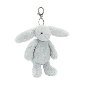 Bashful Silver Bunny Bag Charm