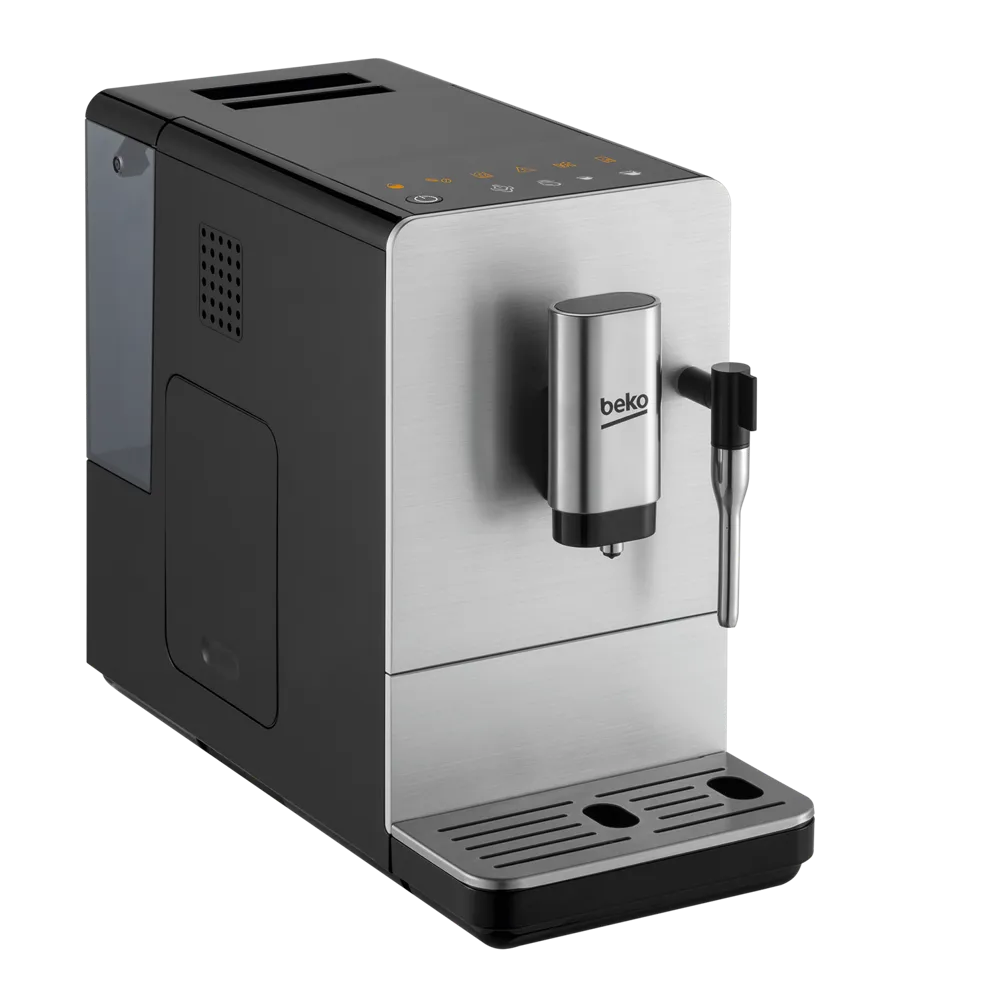 Beko Coffe Machine w/ Milk Steamer Stainless Steel