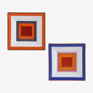 Bernardaud | Damier Square Ashtray
