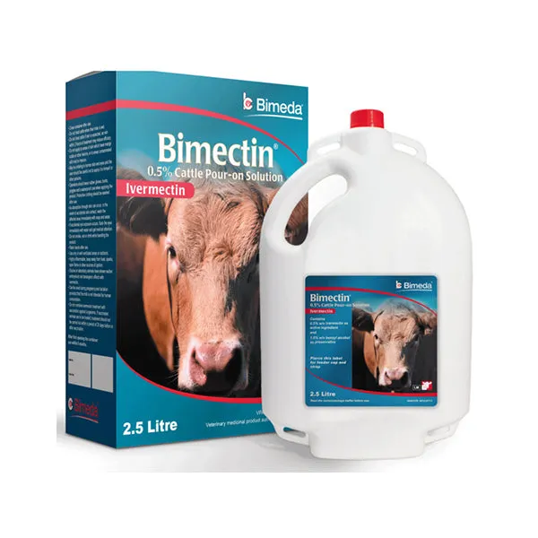 Bimectin 5 mg/ml Pour-On Solution for Cattle