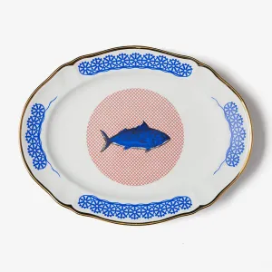 Bitossi Home | Bel Paese Oval Platter - Fish