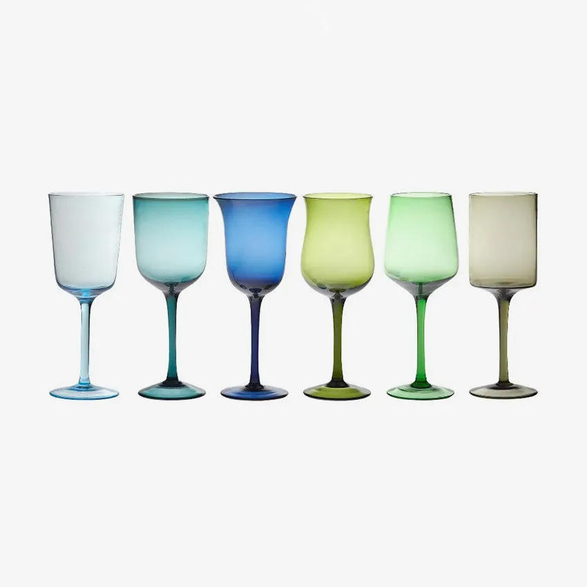 Bitossi Home | Nuance Assorted Goblets  - Set of 6