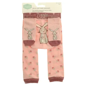 Bunnies Leggings & Socks Set | Pink | 0-6 Months
