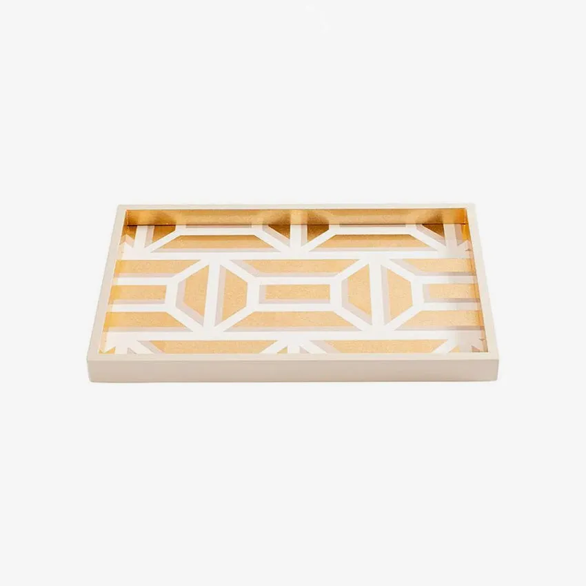 Caspari | Garden Gate Lacquer Tray