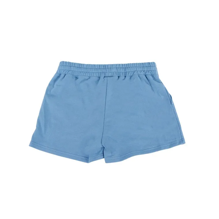 Chambray Pull-On Shorts, Size S