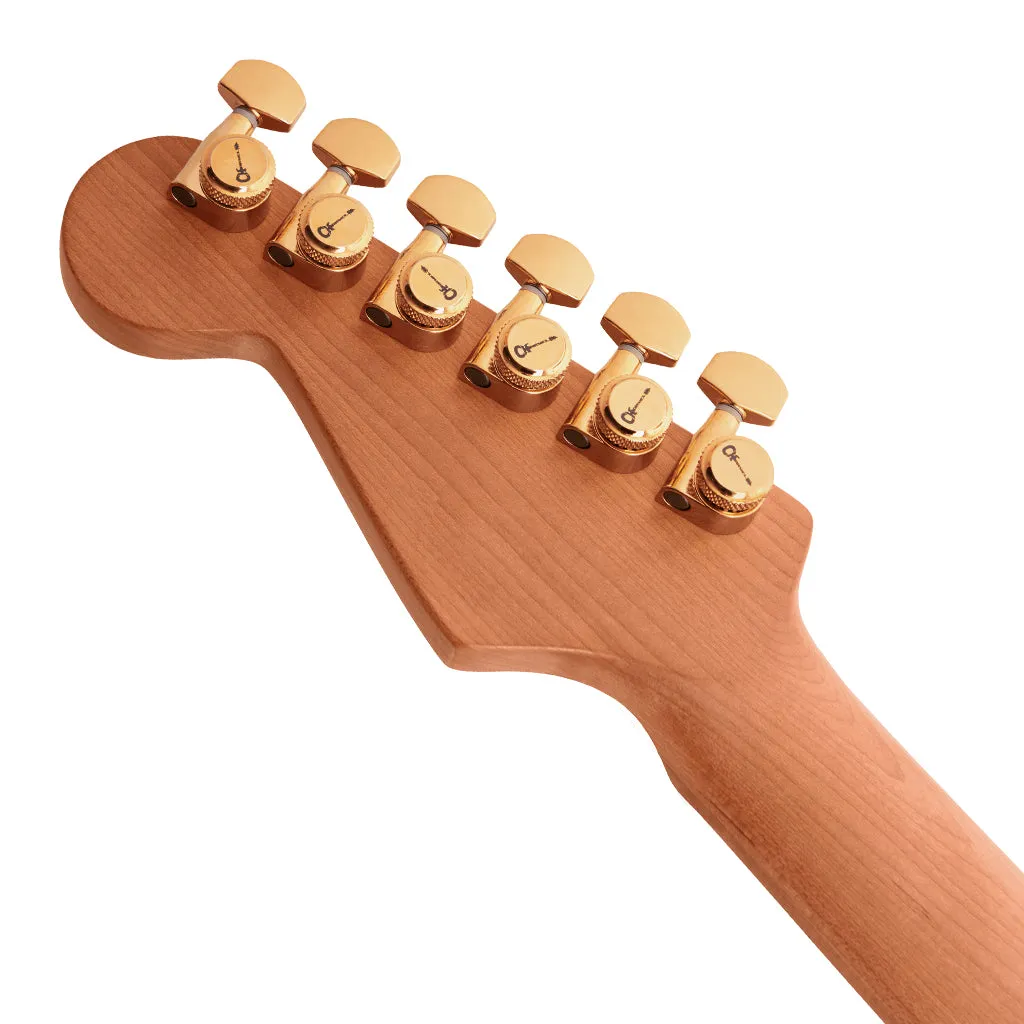 Charvel - Pro-Mod DK24 HSS 2PT CM, Caramelized Maple Fingerboard, Snow White