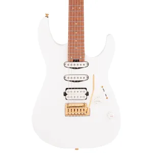 Charvel - Pro-Mod DK24 HSS 2PT CM, Caramelized Maple Fingerboard, Snow White