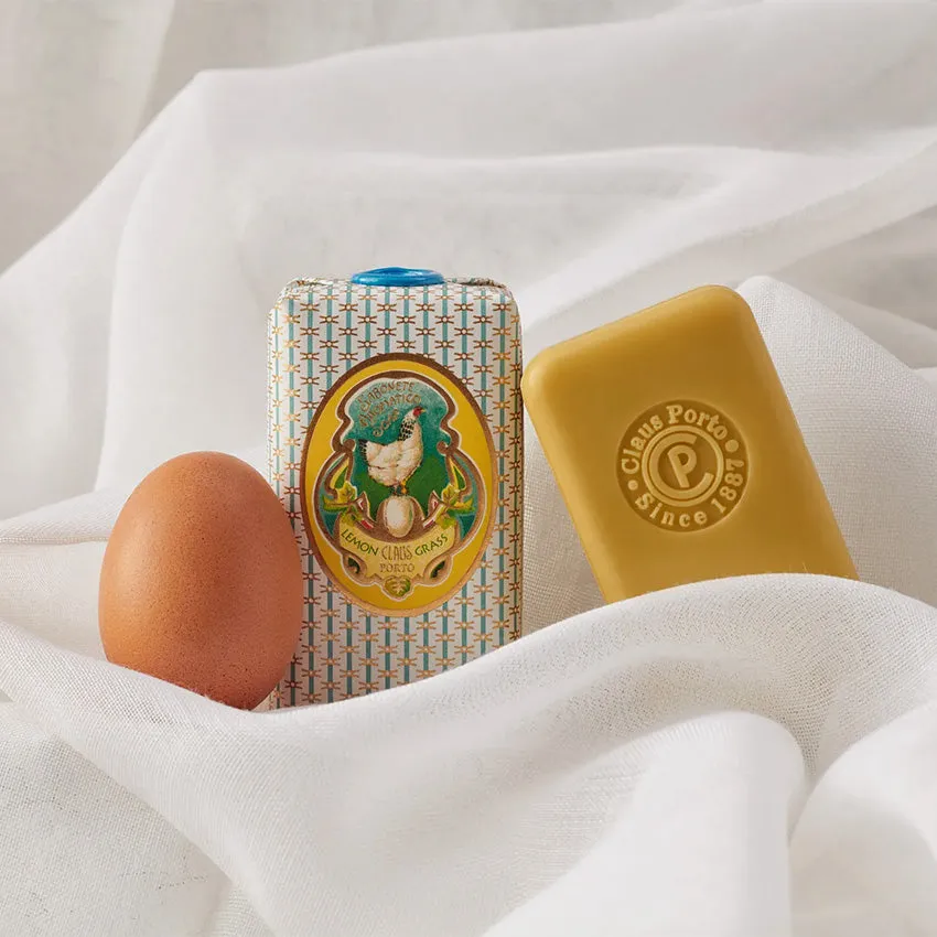 Claus Porto | Classico Soap Bar Chicken - Lemongrass