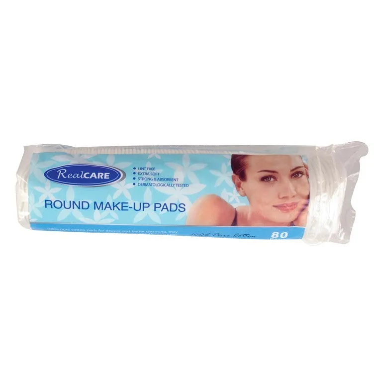 Cotton Facial Pads, 80pce