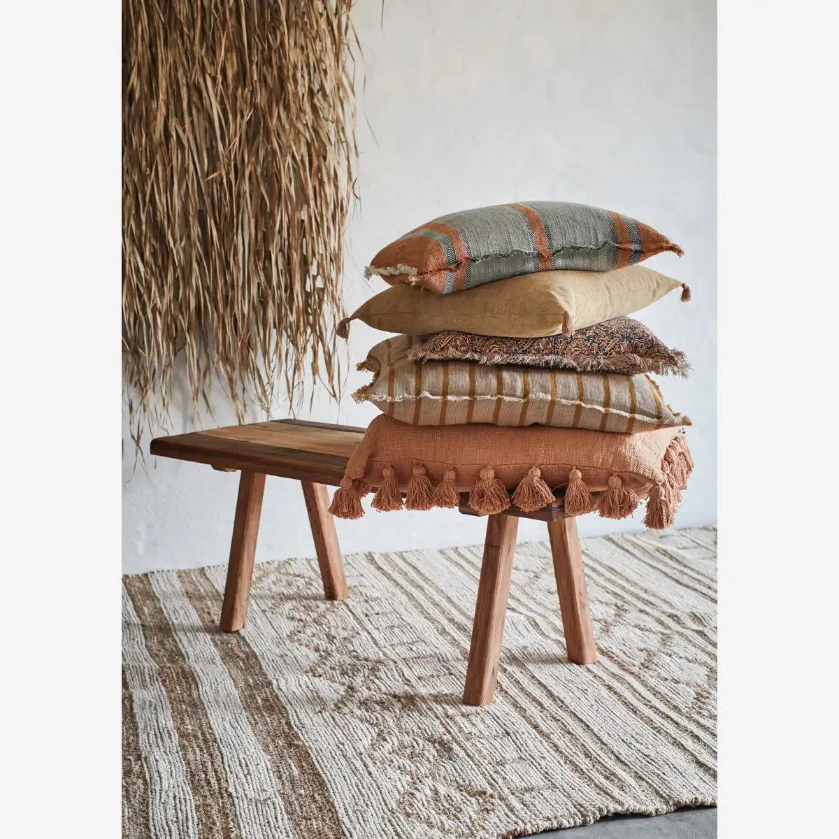 Cotton Rug - Off White & Natural