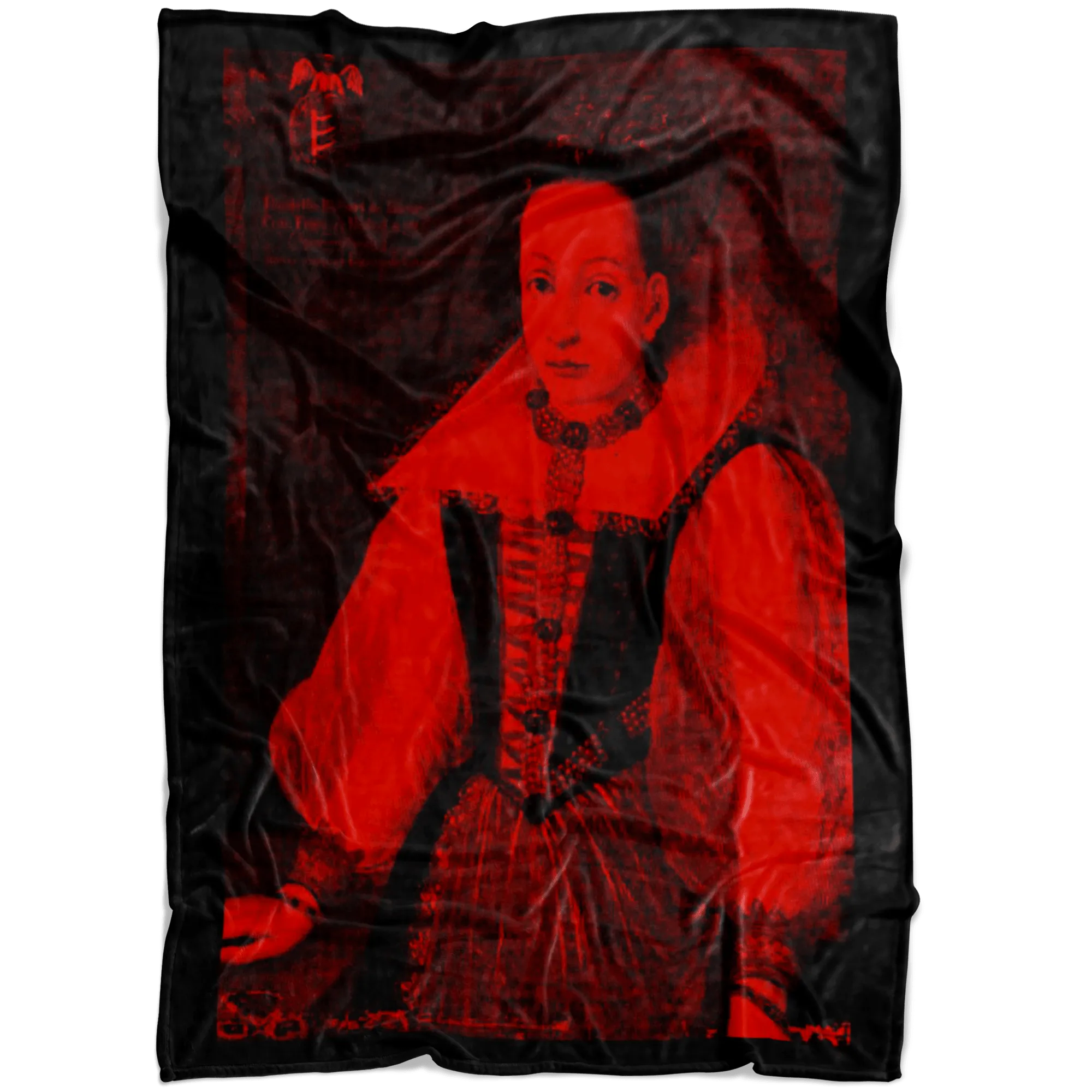 Countess Elizabeth Bathory Fleece Blanket