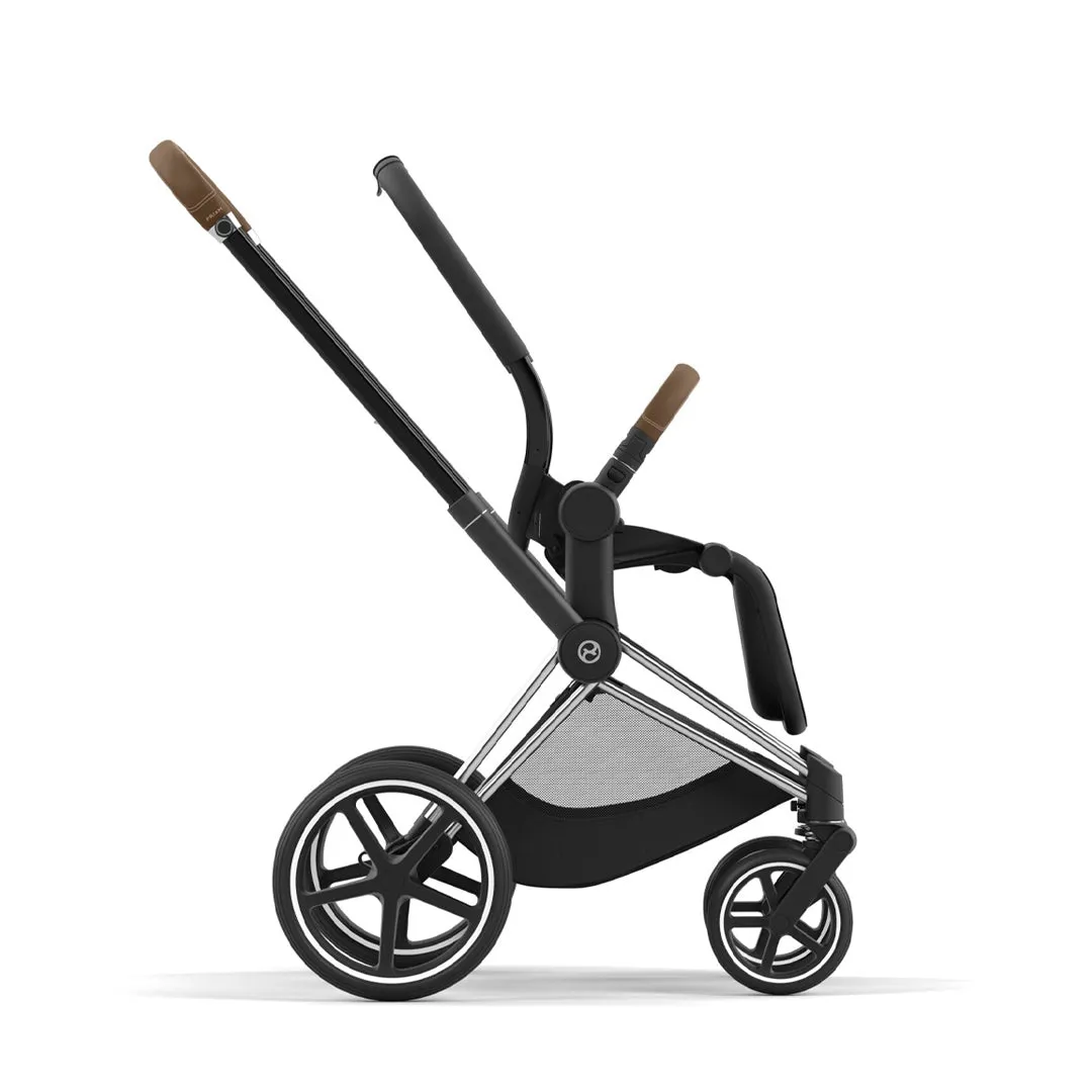 CYBEX Priam Frame   Seat Hardpart - Chrome Brown