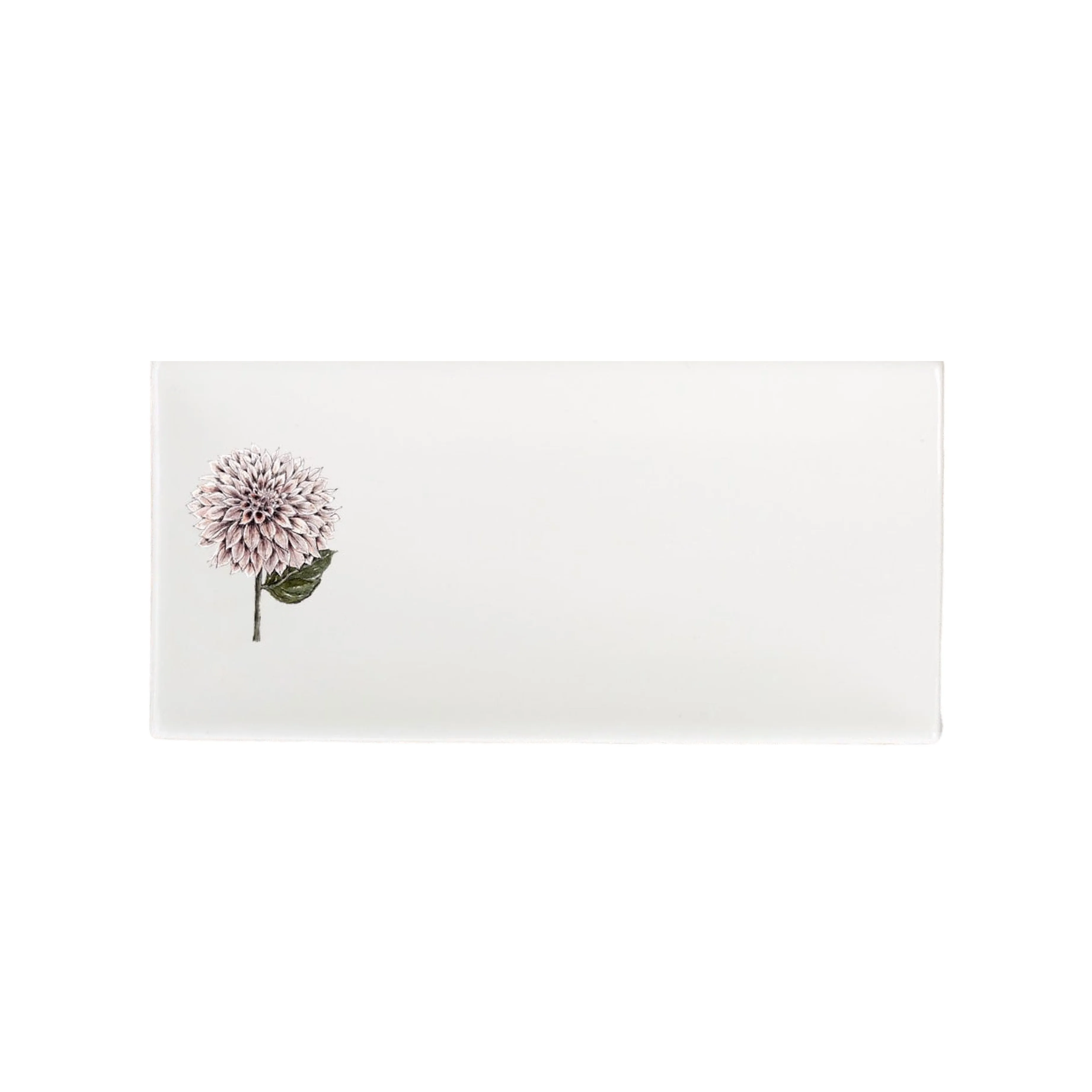 Dahlia Rectangular Soap Dish