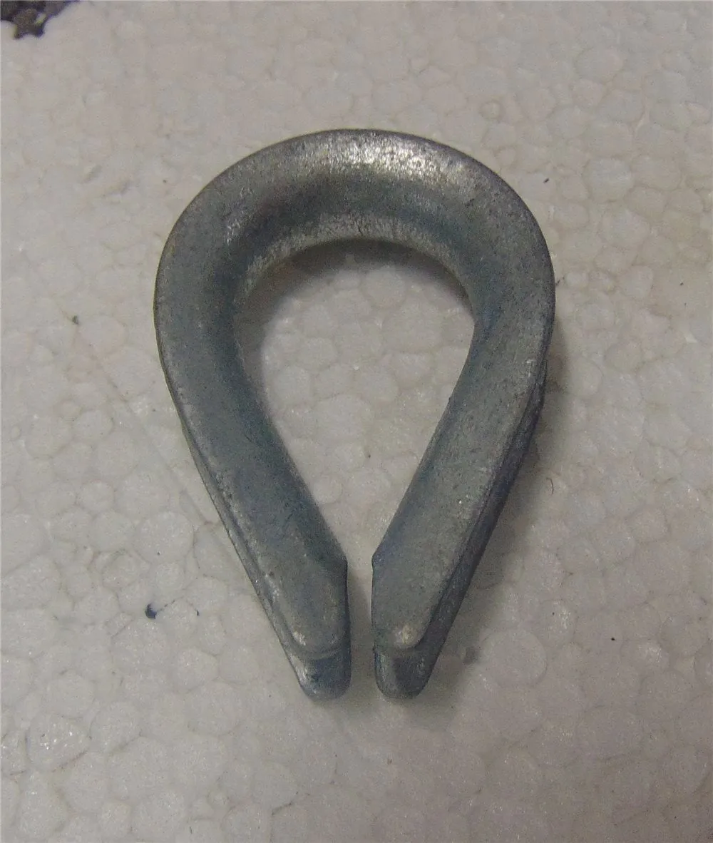 Deacon Electro Galvanised Commercial Pattern Thimble 6mm