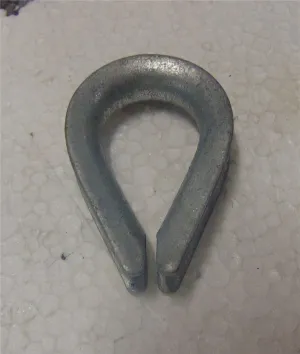 Deacon Electro Galvanised Commercial Pattern Thimble 8mm
