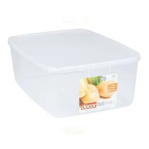 Decor Tellfresh Oblong 10L PVC Storage Box