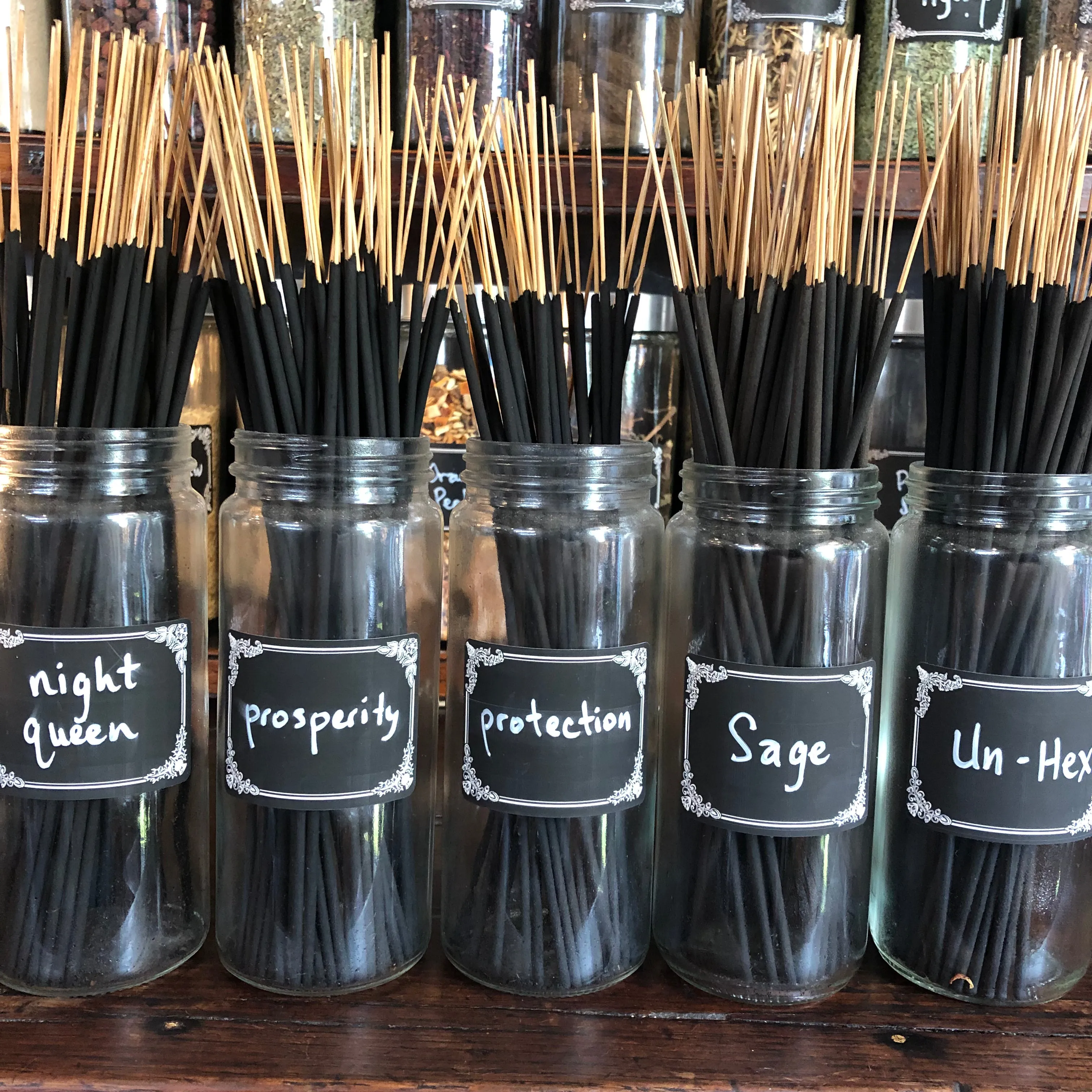 Dozen Incense Sticks - Assorted Scents - Hand dipped Incense -