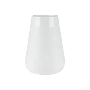 Embossed Winter City Vase | 20.5cm