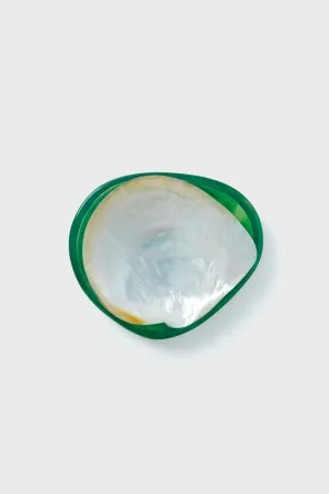 Emerald Small Round Caviar Dish