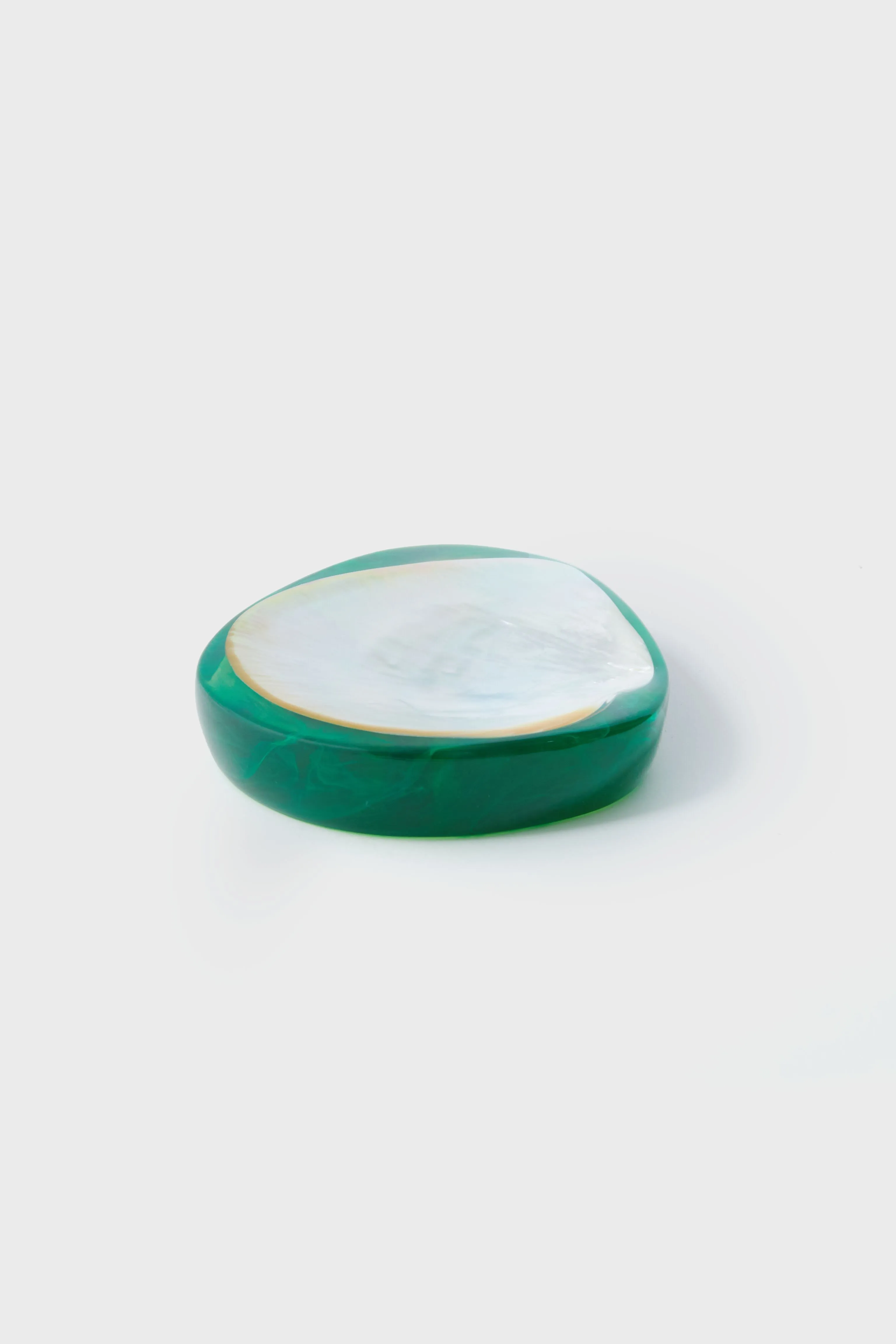 Emerald Small Round Caviar Dish