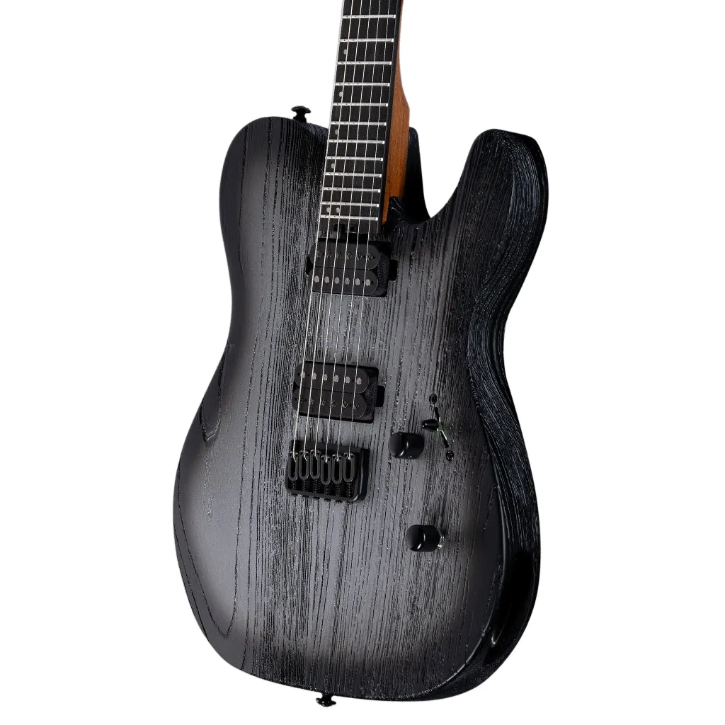 ESP LTD Deluxe TE-1000 Electric Guitar - Silver Blast