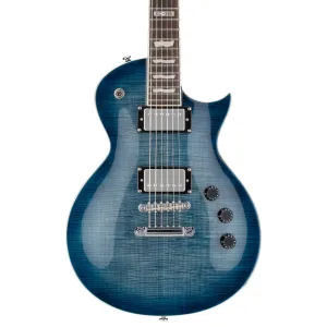 ESP LTD EC-256FM Electric Guitar - See Thru Cobalt Blue