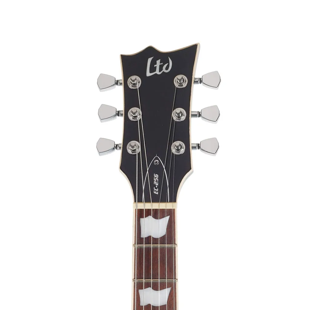 ESP LTD EC-256FM Electric Guitar - See Thru Cobalt Blue