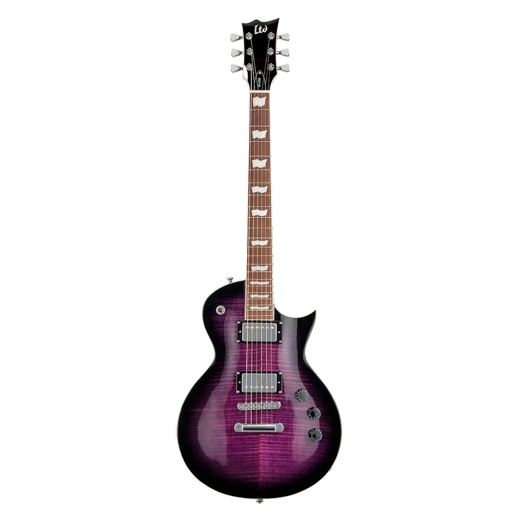 ESP LTD EC-256FM Electric Guitar - See Thru Purple Burst