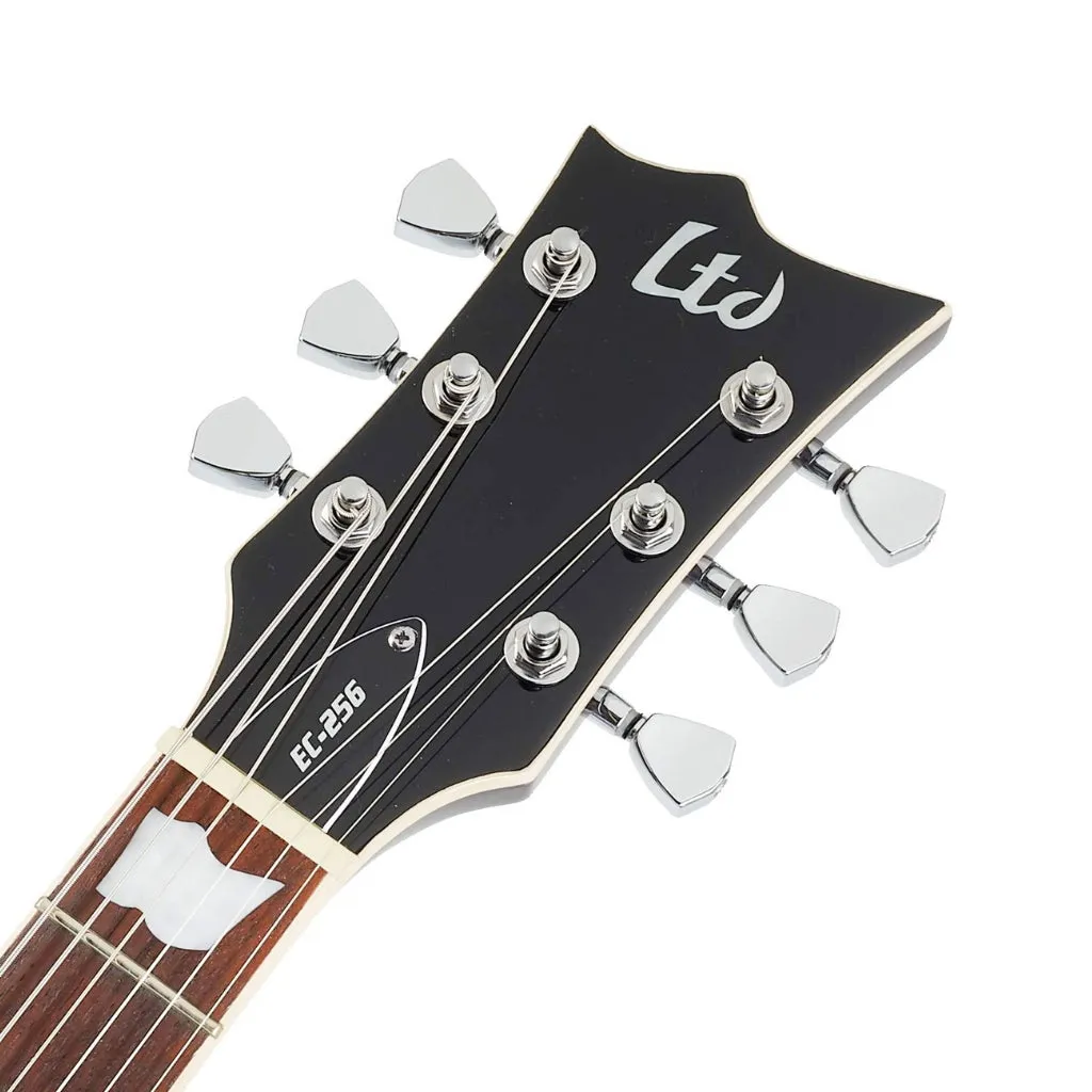 ESP LTD EC-256FM Electric Guitar - See Thru Purple Burst