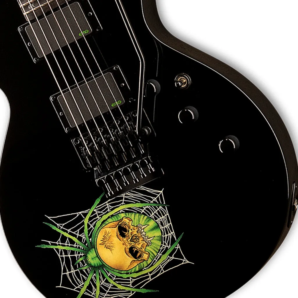 ESP LTD Kirk Hammett KH3 Spider Electric Guitar - Black