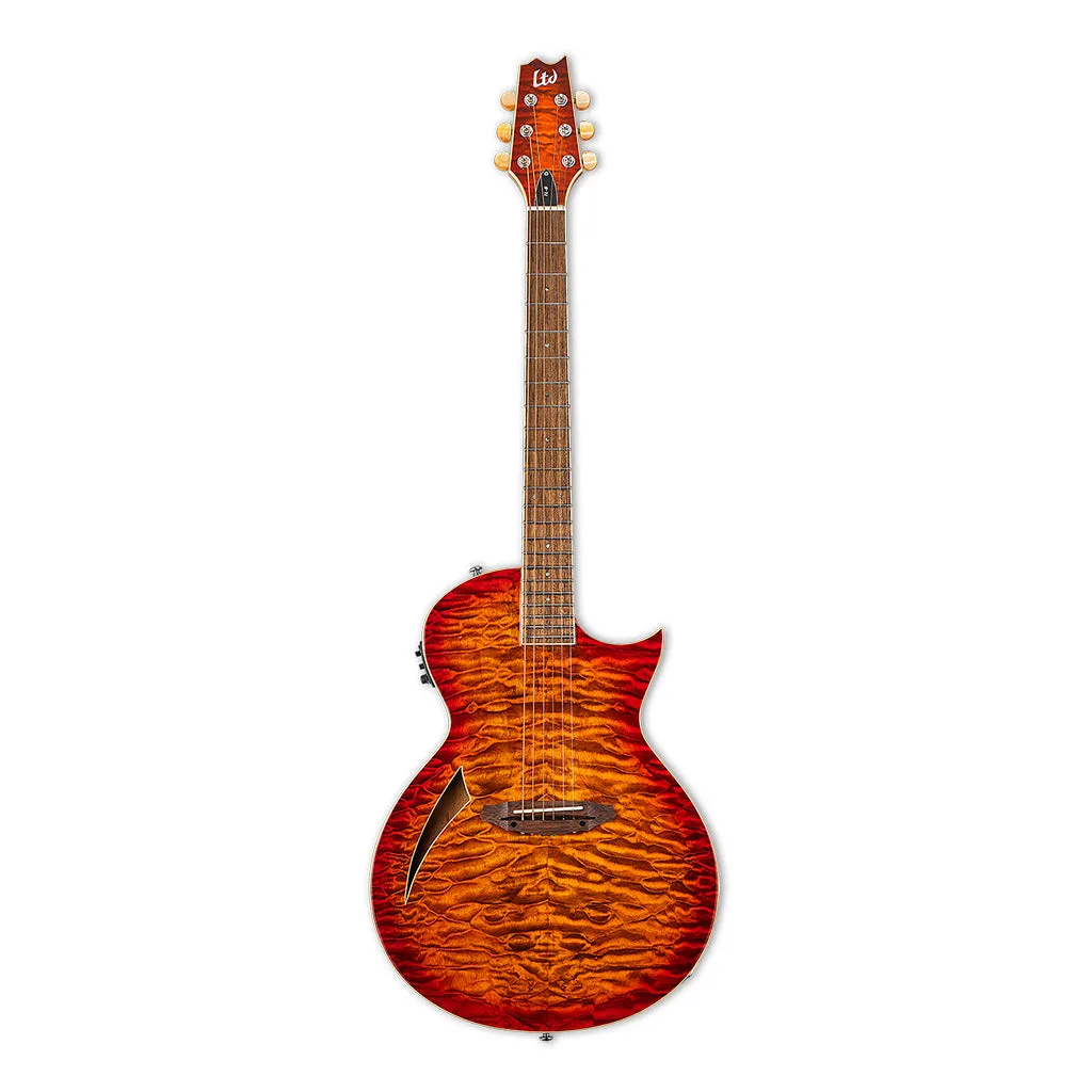ESP LTD TL-6 QM Tiger Eye Burst