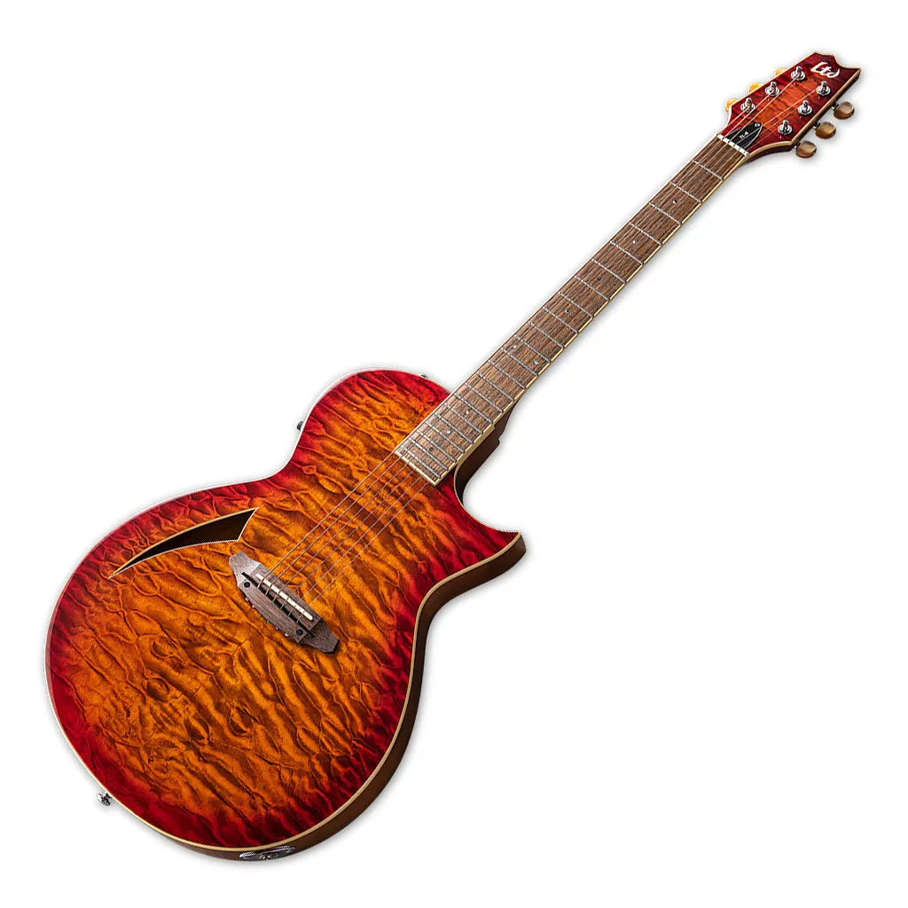 ESP LTD TL-6 QM Tiger Eye Burst