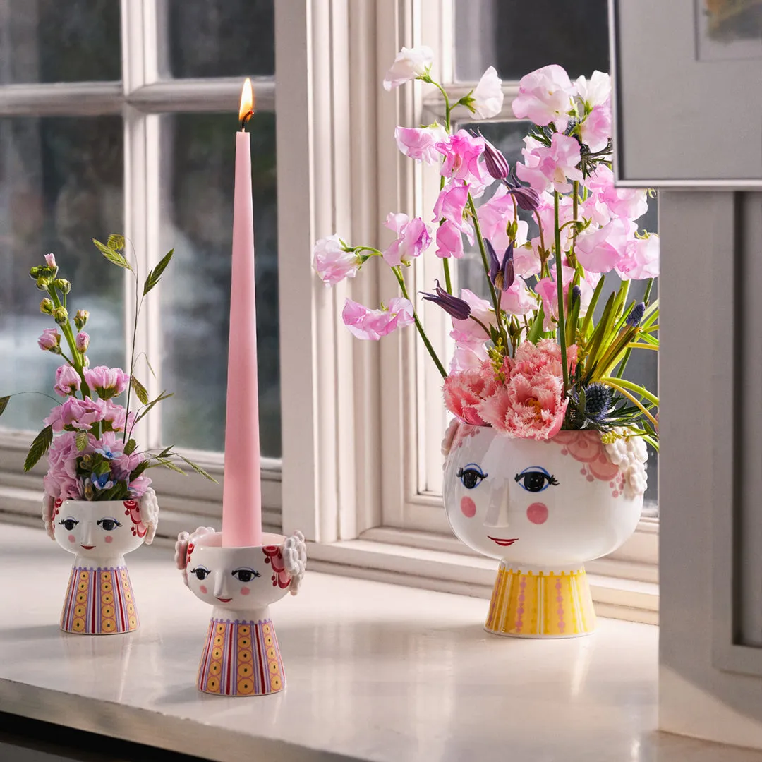 Eva Flowerpot | Pink | 15.5cm