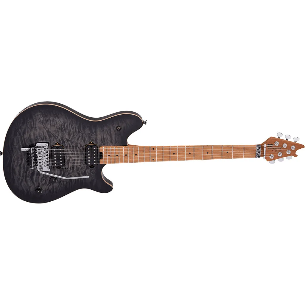 EVH - Wolfgang Special QM - Baked Maple Fingerboard - Charcoal Burst