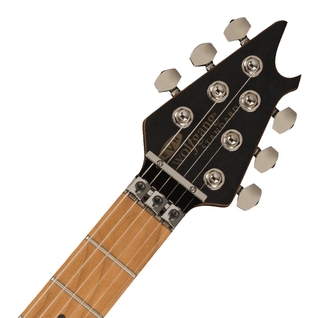EVH Wolfgang WG Standard Exotic Poplar Burl, Baked Maple Fingerboard, Natural