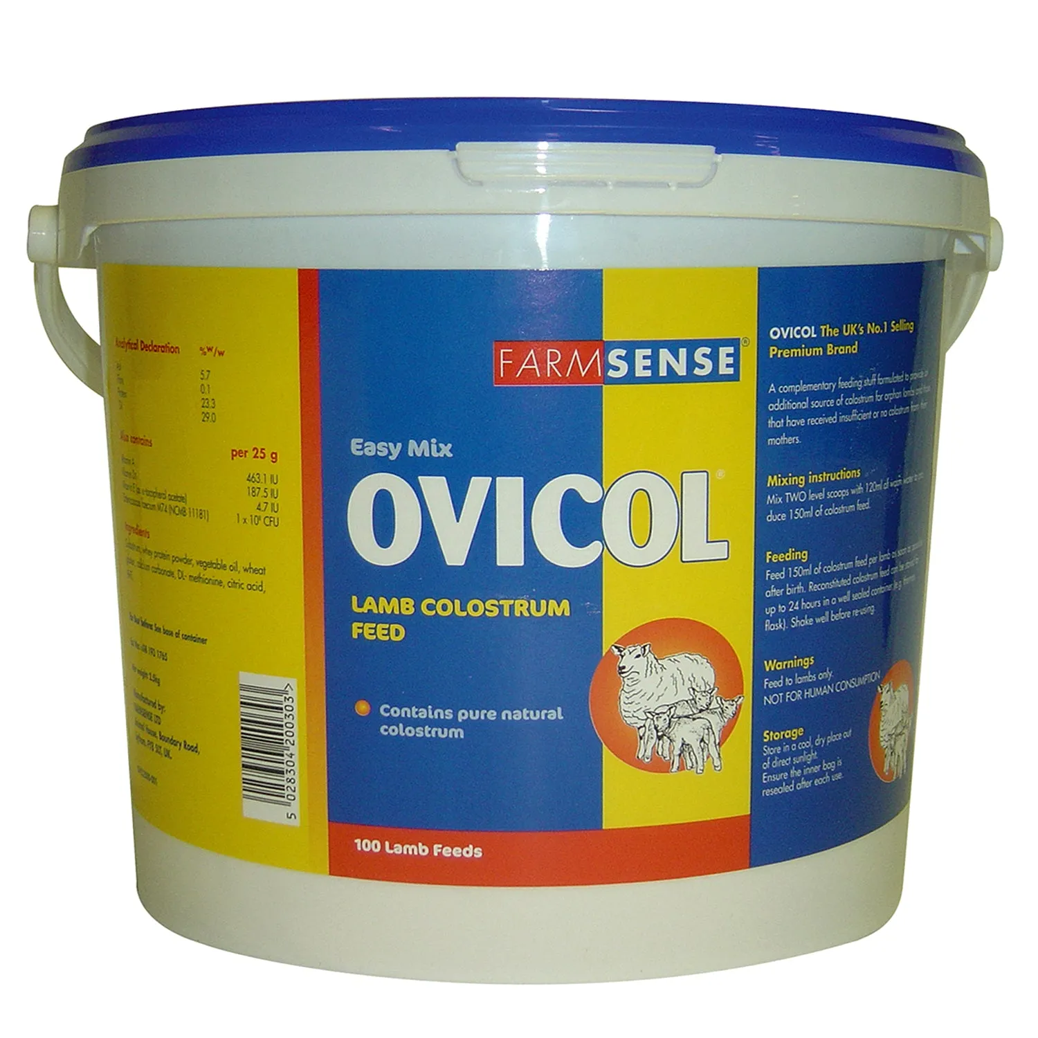Farmsense Ovicol Lamb Colostrum Feed