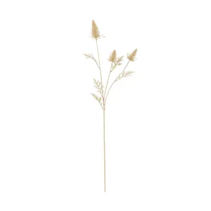 Faux Eryngium Stem | Bleached