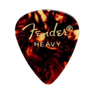 Fender 351 Shape Classic Celluloid Picks - Heavy Shell 12-pack