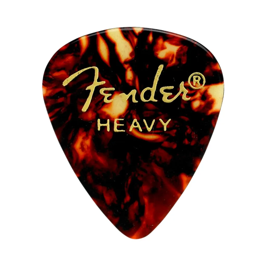 Fender 351 Shape Classic Celluloid Picks - Heavy Shell 12-pack