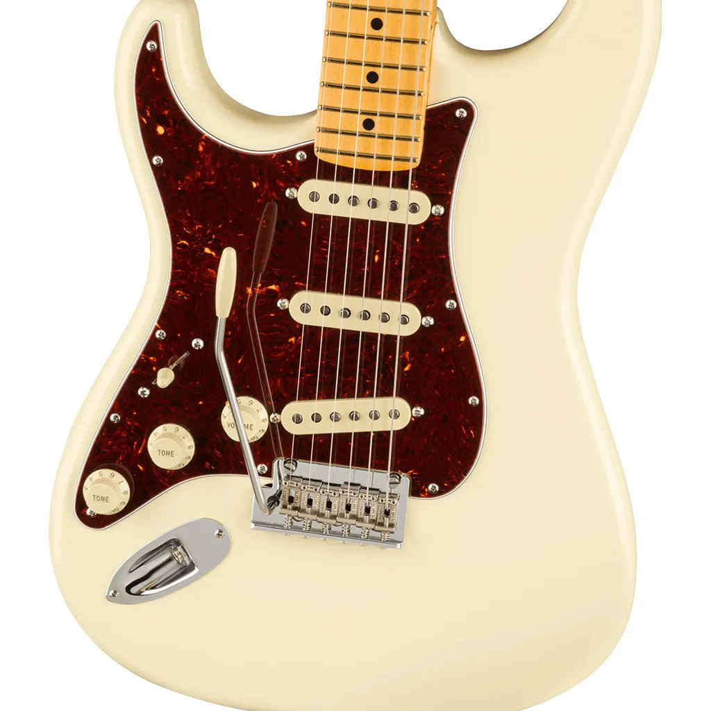 Fender - American Professional II Stratocaster Left-Hand - Maple Fingerboard - Olympic White